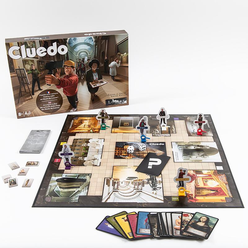 Vue du jeu Cluedo Louvre