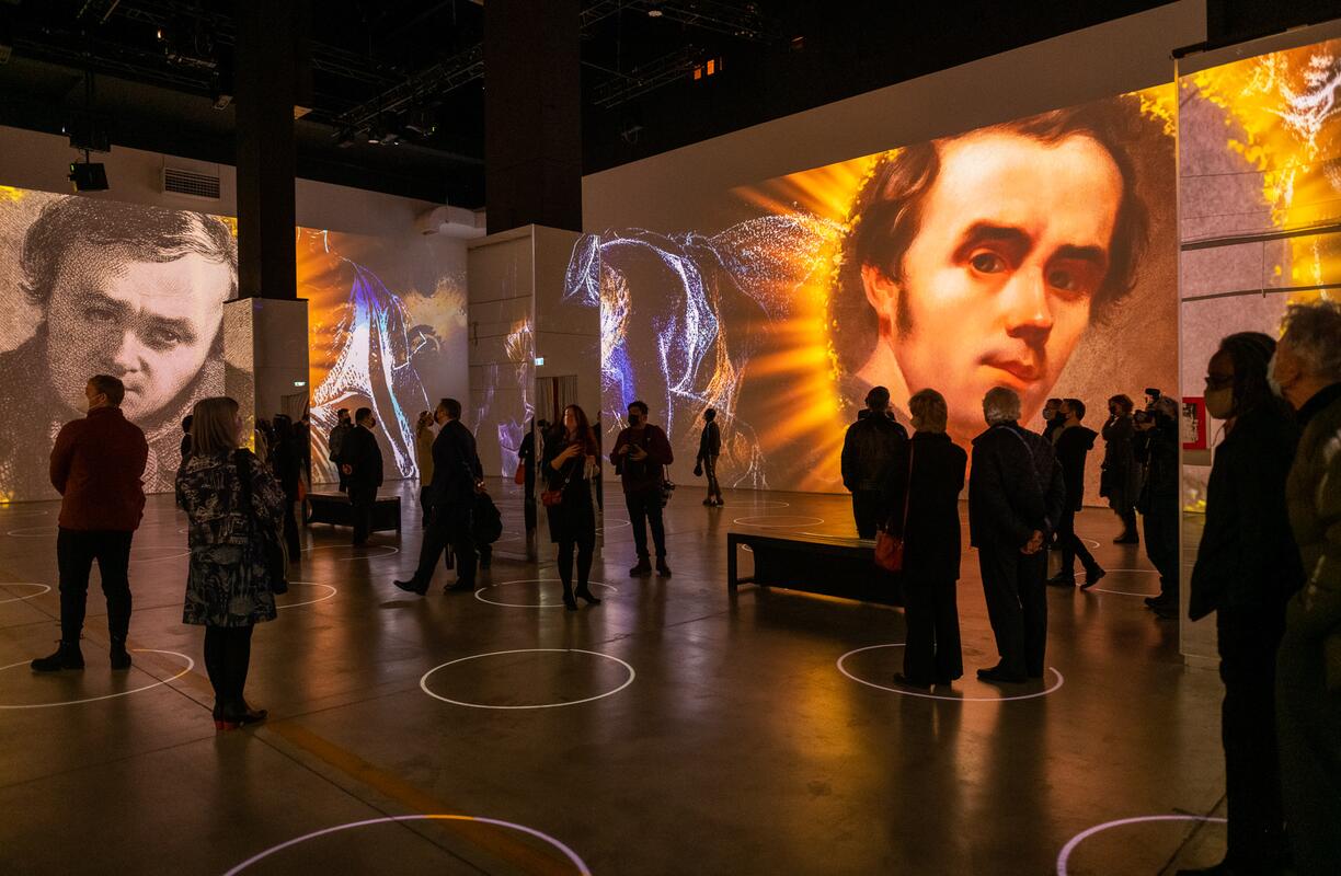 Projection d'œuvres de Taras Chevtchenko 