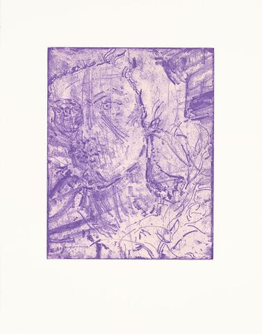 Estampe L’Ami (d’après Titien), de Elizabeth Peyton (2024)