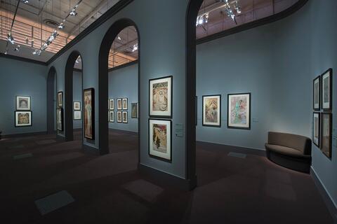 Exposition Mucha au Musée du Luxembourg, 2018, © Didier Plowy pour le GrandPalaisRmn