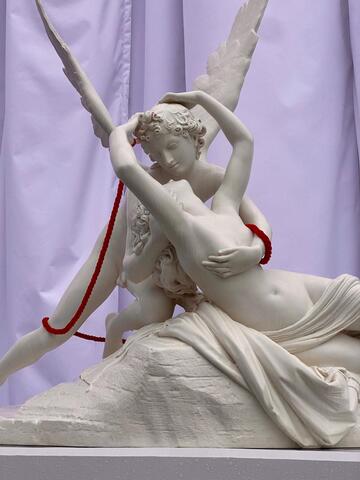 Photo du moulage Psyché ranimée par le baiser de l'Amour