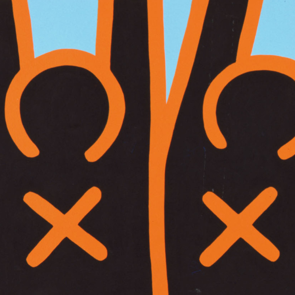 Keith Haring, Untitled (n° 2557), 1986 