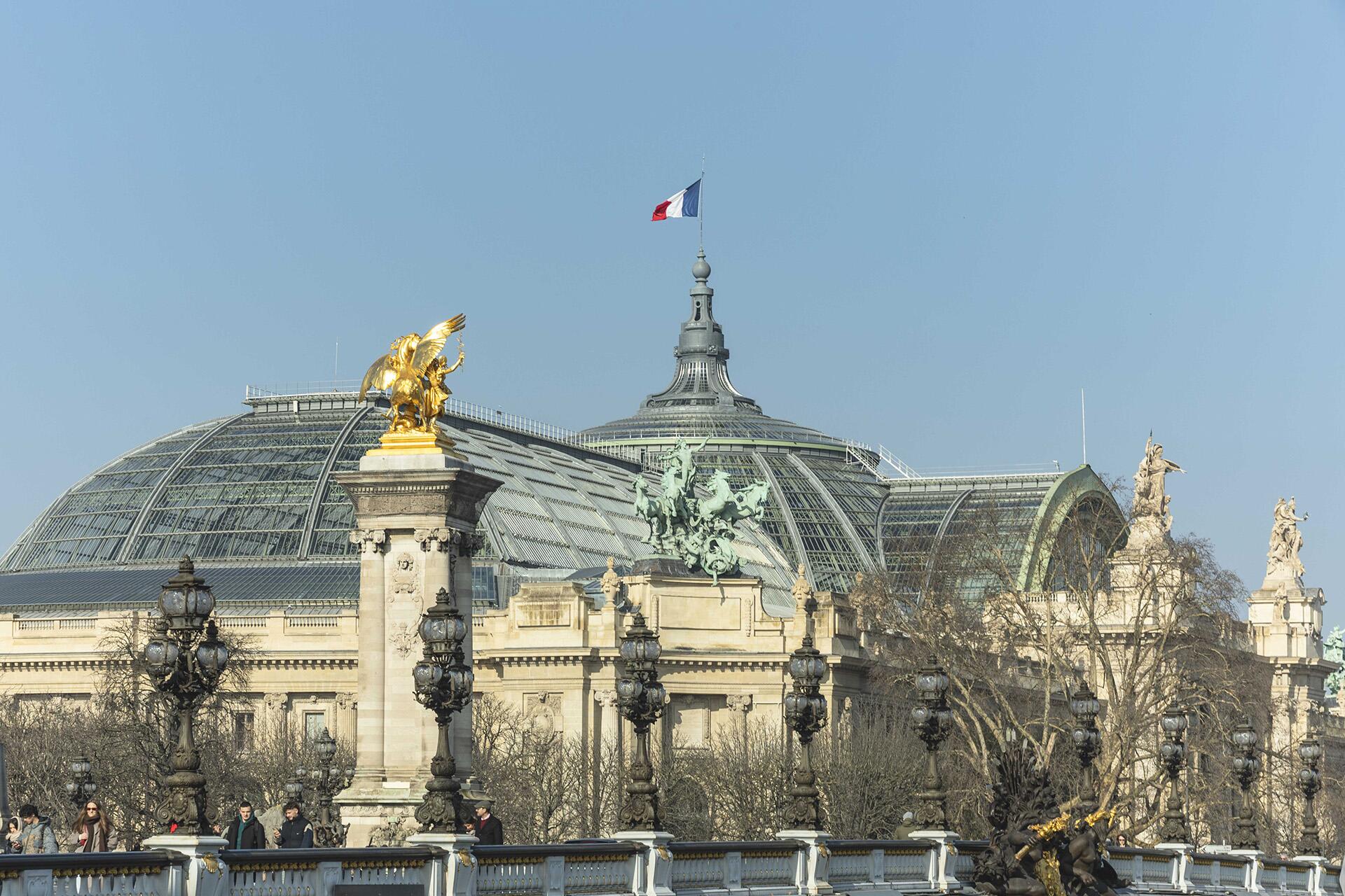 Vue extérieure du Grand Palais