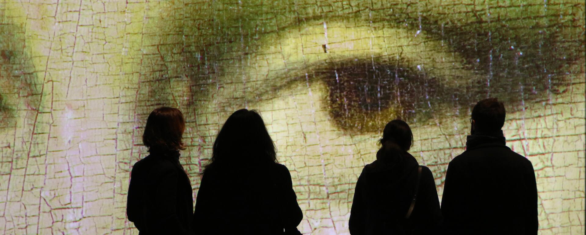  -	Joconde immersive, 2022 © Agnès Mellon pour le GrandPalaisRmn 