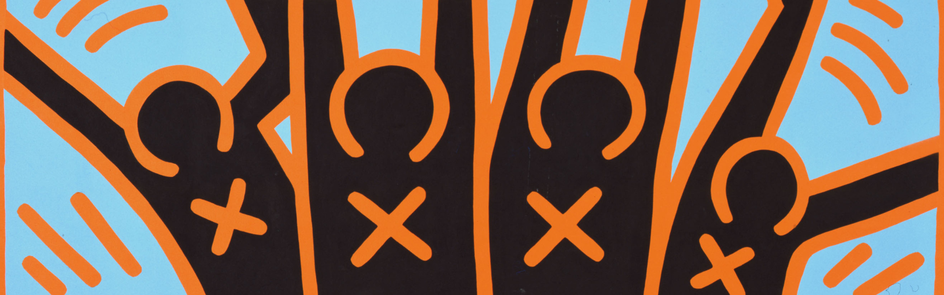Keith Haring, Untitled (n° 2557), 1986 