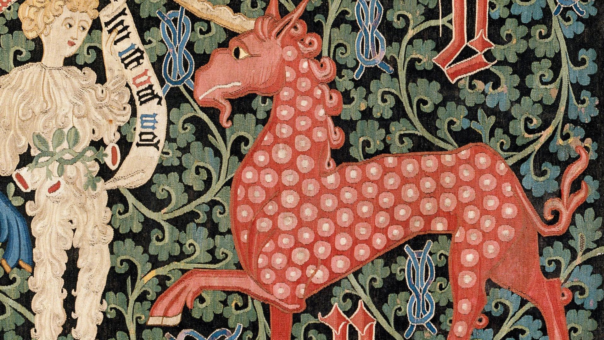 extrait de l'affiche de l'exposition Licornes !