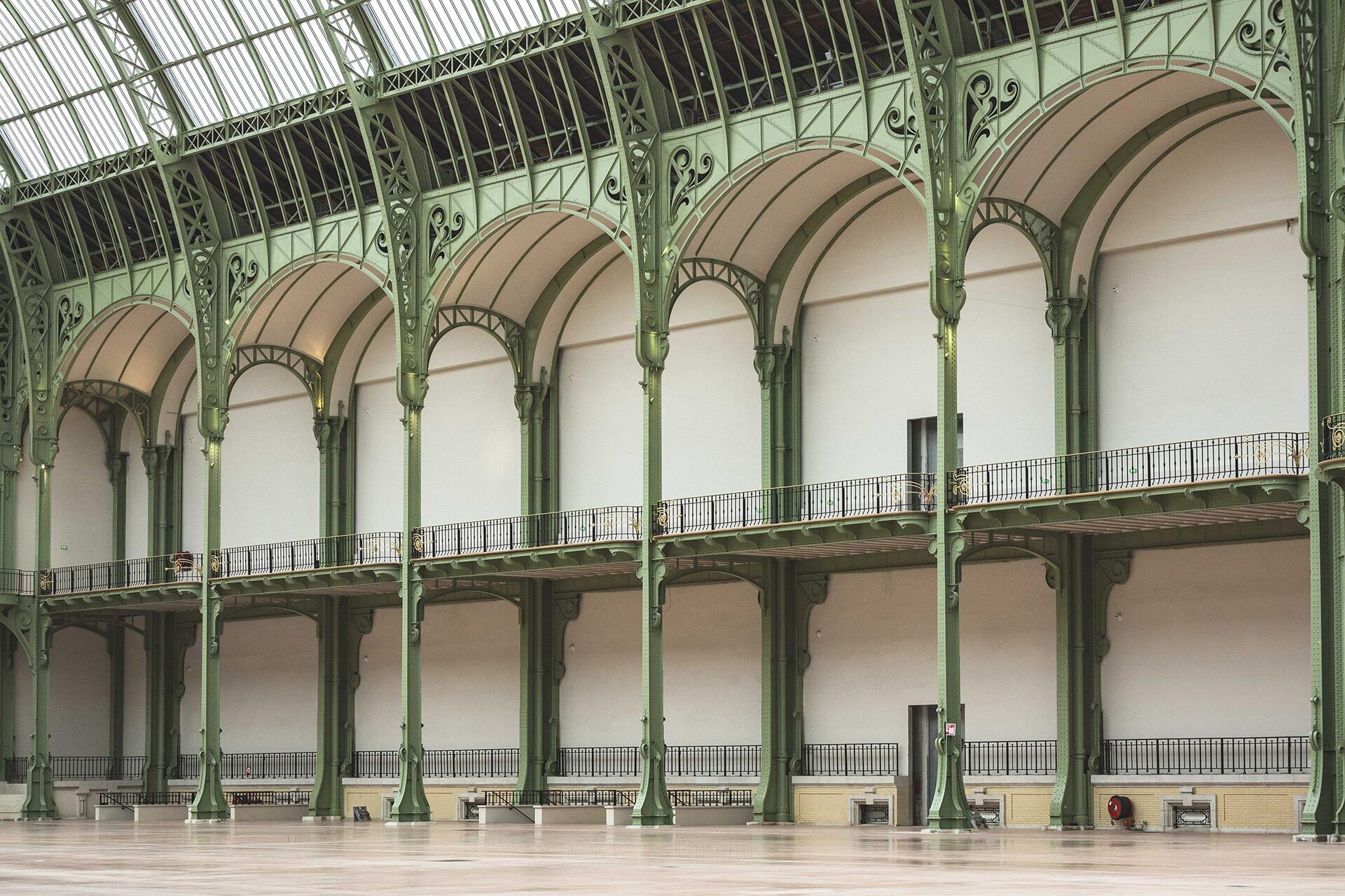 Vue de l'intérieur de la Nef