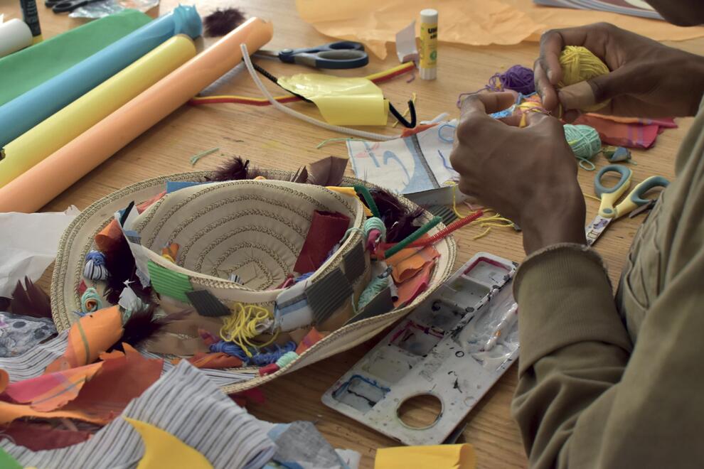 réalisation d'un atelier créatif