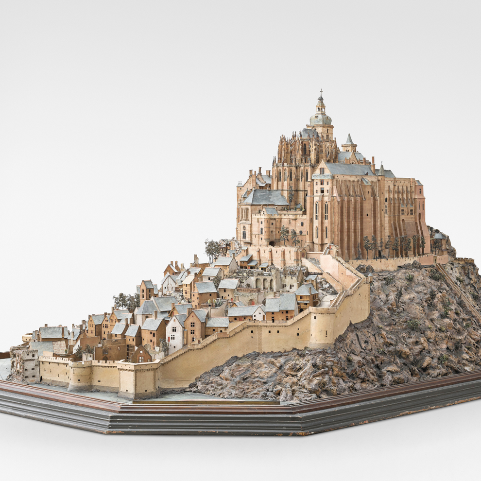 Plan-relief du Mont-Saint-Michel