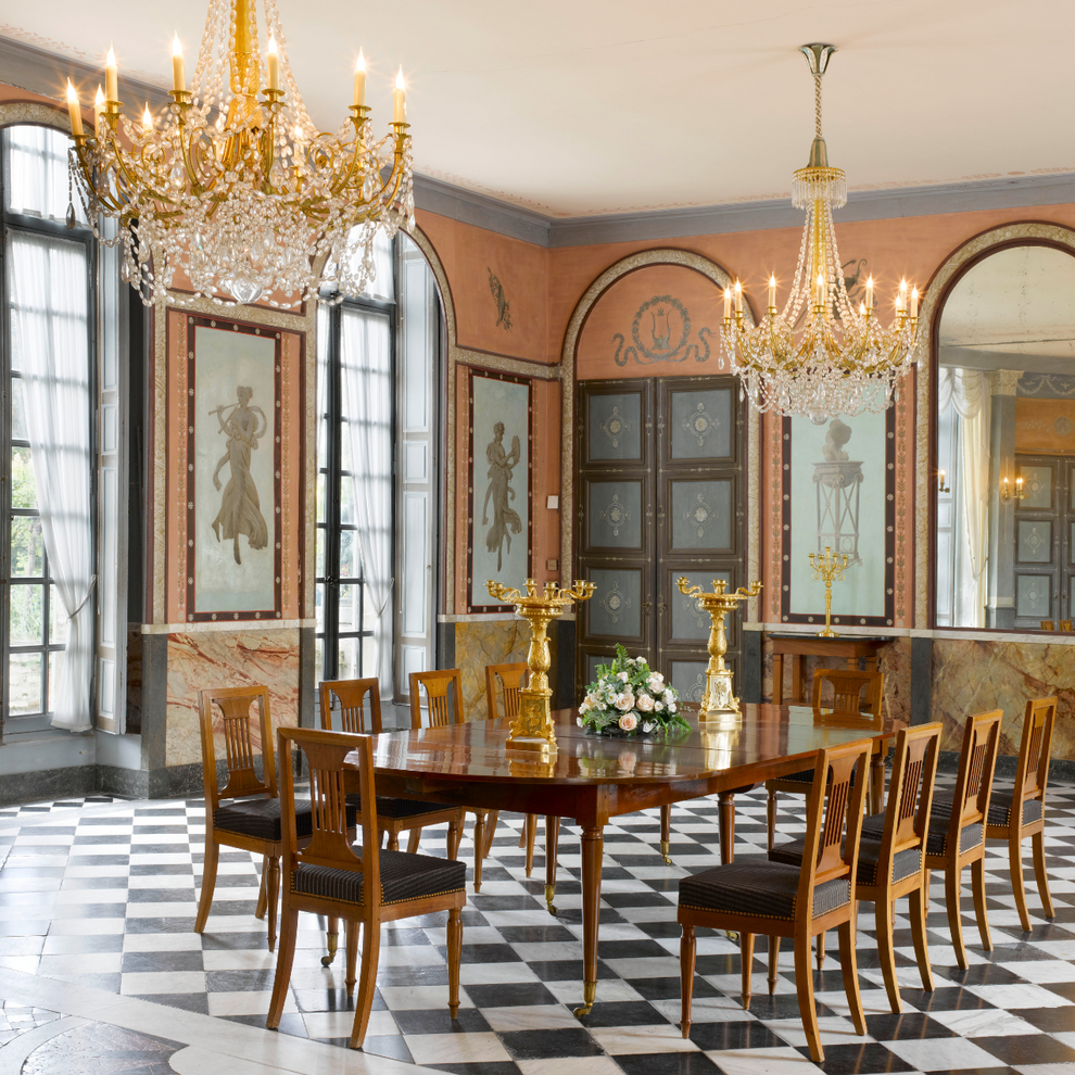 La salle à manger - châteaux de Malmaison et de Bois-Préau