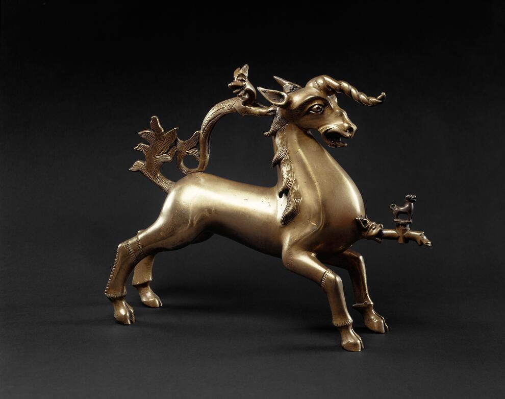 Aquamanile en forme de licorne