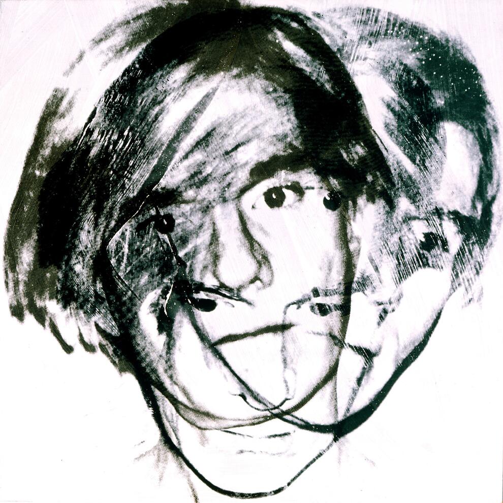 Autoportrait d'Andy Warhol