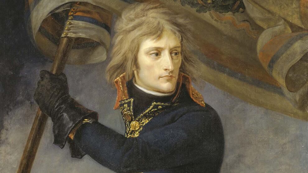 Vue de l'œuvre "Le général Bonaparte au pont d'Arcole, le 17 novembre 1796"