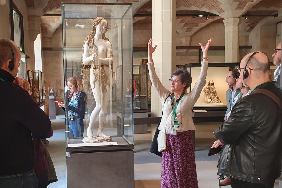 Vue d'une conférence Histoires d'Art au Louvre