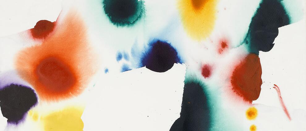 Sam Francis, Sans titre, 1971